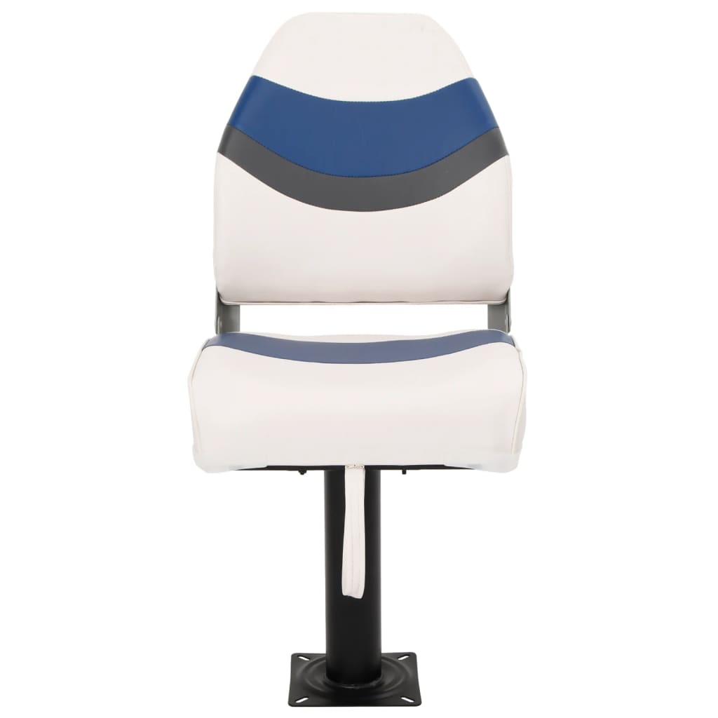 Set Sedile Da Barca Pieghevole 4 Pz Con Schienale Alto - Image 5