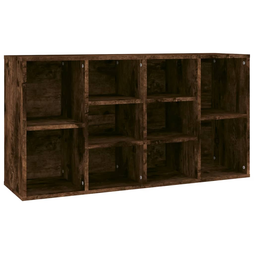 Scarpiera Rovere Fumo 103x30x55 Cm In Legno Multistrato - Image 6