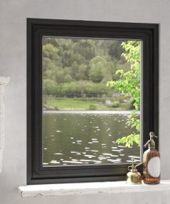 Zanzariera Magnetica Per Finestre Antracite 100x120 cm