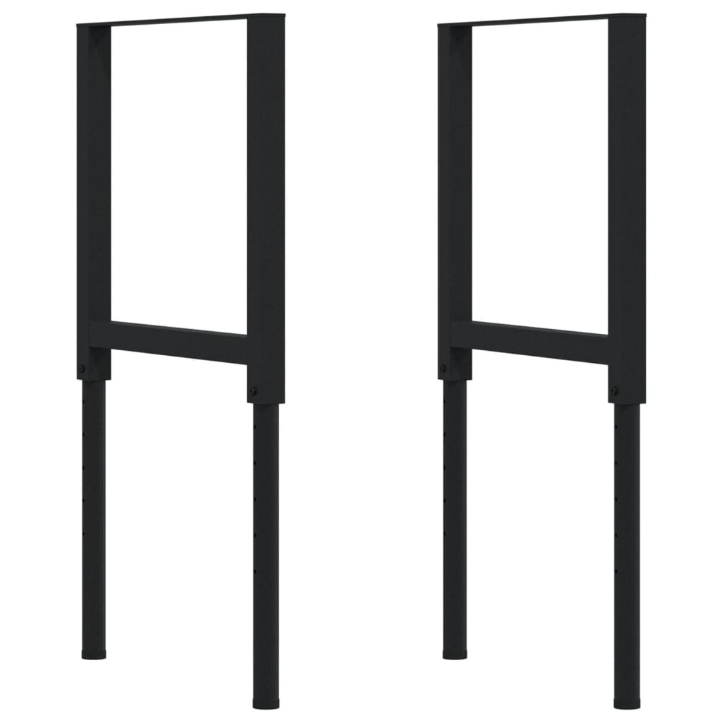 Banco Lavoro 100x60x(73-99,5) Cm Legno Di Faggio Rettangolare - Image 3