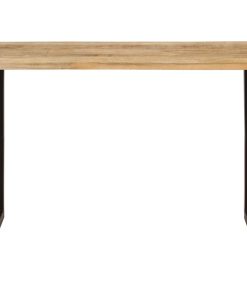 Tavolo Da Pranzo 110x50x76 Cm In Legno Massello Di Mango