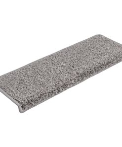 Tappetini Per Scale 15 Pz 65x21x4 Cm Grigio