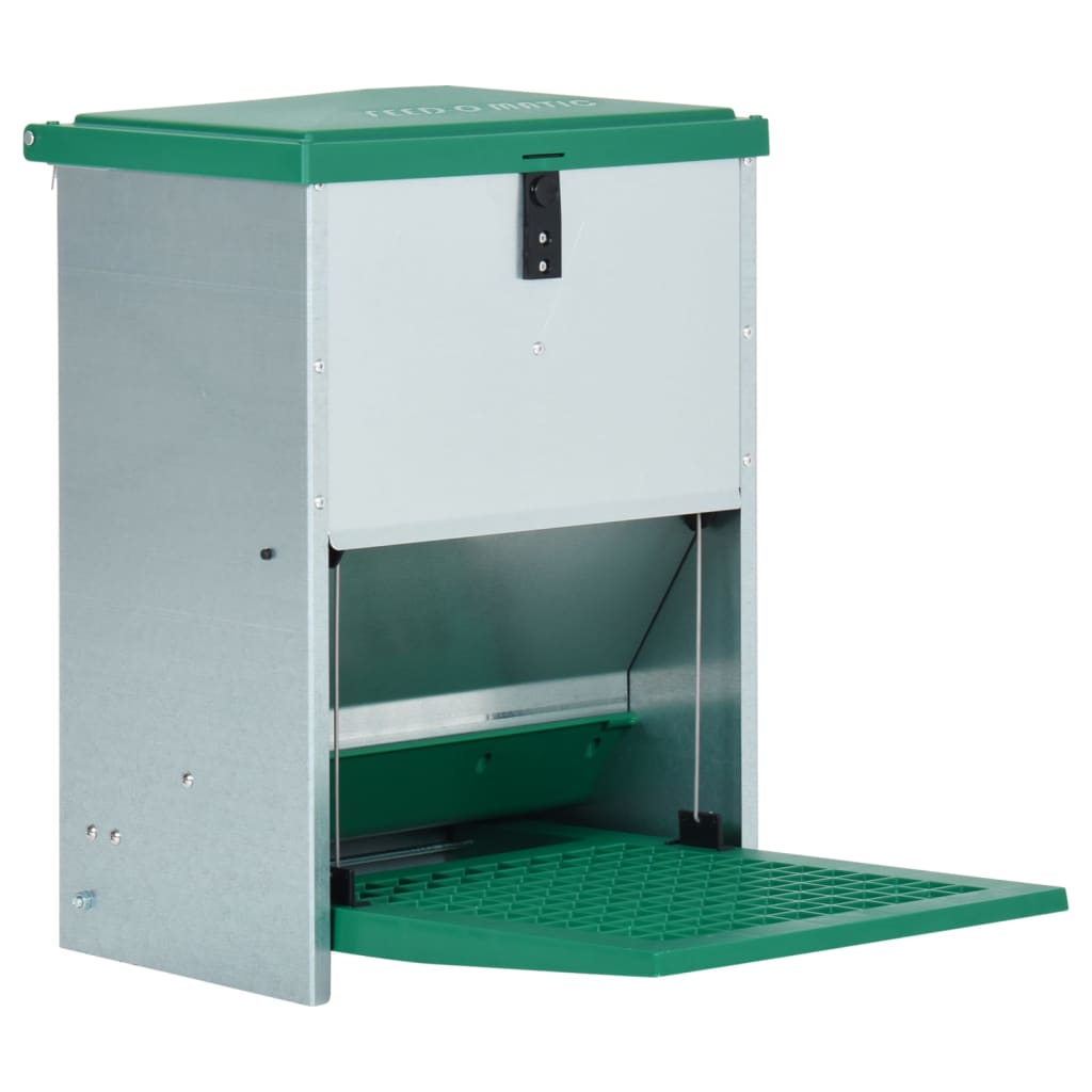 Mangiatoia Automatica Per Pollame Feedomatic Con Pedale 12 kg