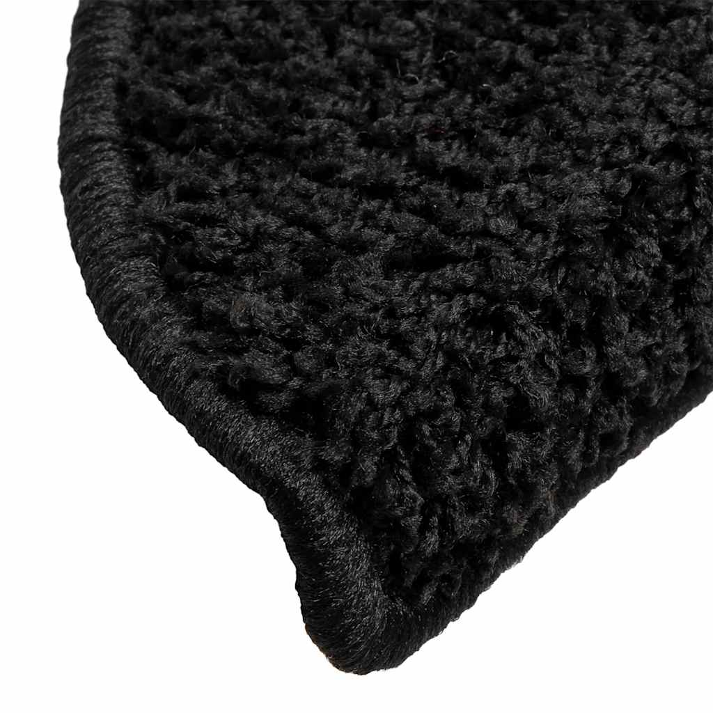 Tappetini Per Scale 30 Pz 56x17x3 Cm Nero Semicircolari - Image 6