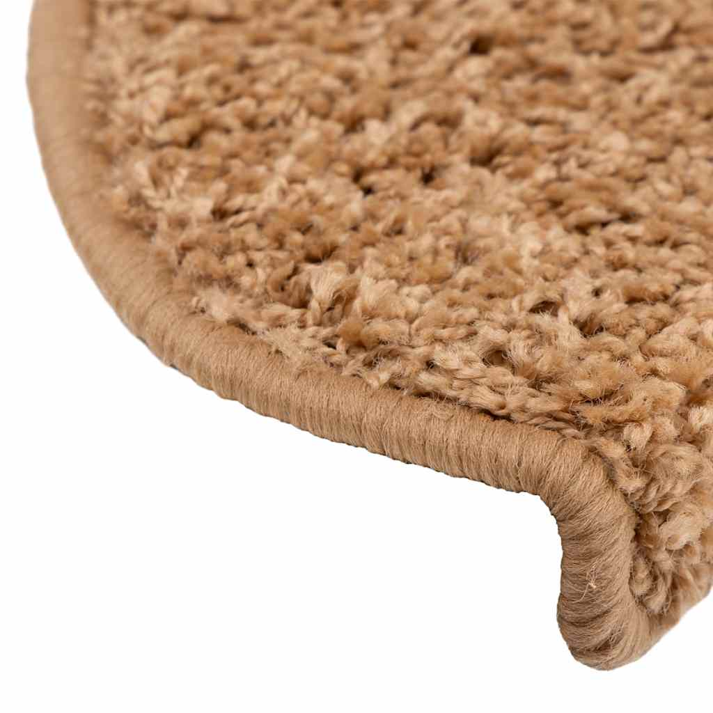 Tappetini Per Scale 30 Pz 65x21x4 Cm Beige Semicircolari Grandi - Image 6