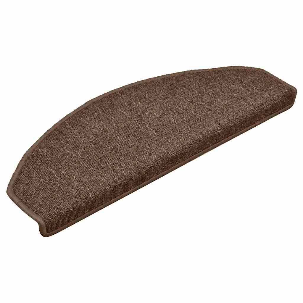 Tappetini Per Scale 30 Pz Marroni 65x24x4 cm