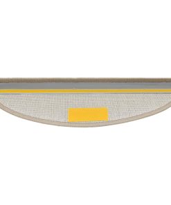 Tappetini Per Scale 30 Pz Tortora 56x17x3 cm