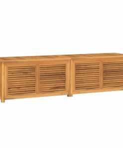 Contenitore Giardino Con Borsa 200x50x55 Cm Legno Massello Teak