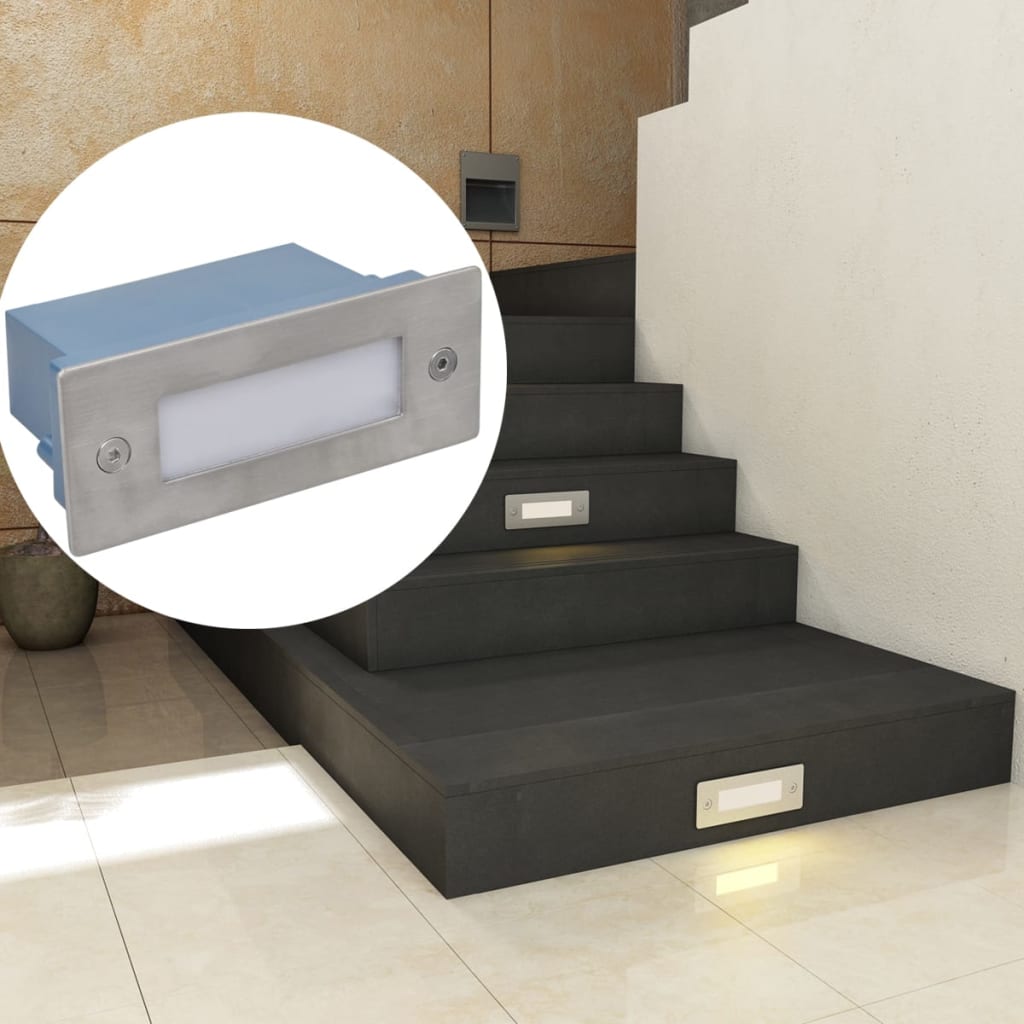 Lampade Da Incasso A Led 6 Pz Per Scale 44x111x56 mm - Image 6