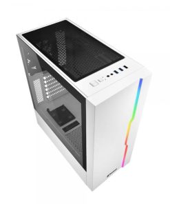 Sharkoon Case Atx 1xusb 2.0, 2xusb 3.0, Vetro Temperato, 1x 120mm Fan Front, 7 Slot Espansione, Argb