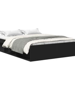 Giroletto Nero 135x190 Cm Double