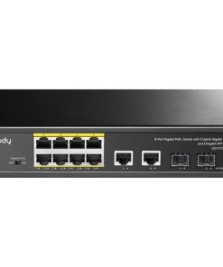 Cudy Gs1010ps2 - 8-Port Gigabit Poe+ Switch With 2 Gigabit Uplink Ports And 2 Gigabit Sfp Slot 120w