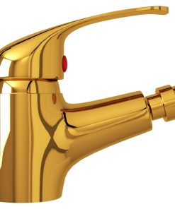 Rubinetto Miscelatore Per Bidè Oro 13x12 cm