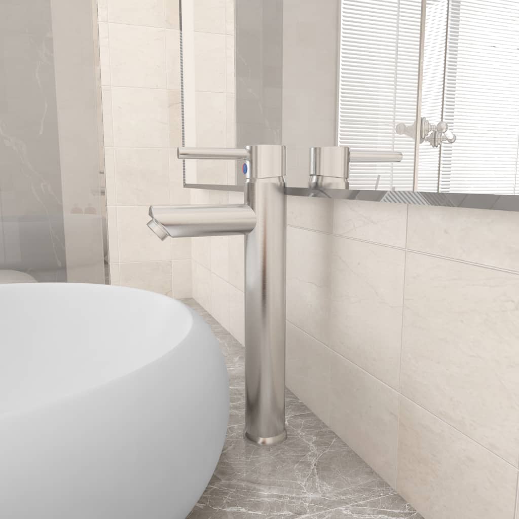Rubinetto Miscelatore Da Bagno Argento 12x30 cm