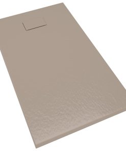 Piatto Doccia In Smc Marrone 120x70 cm