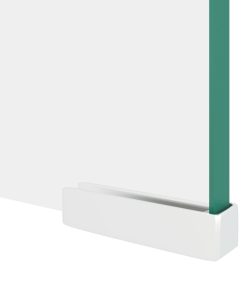 vidaXL Soporte para TV/Elevador monitor cristal claro 110x30x13 cm
