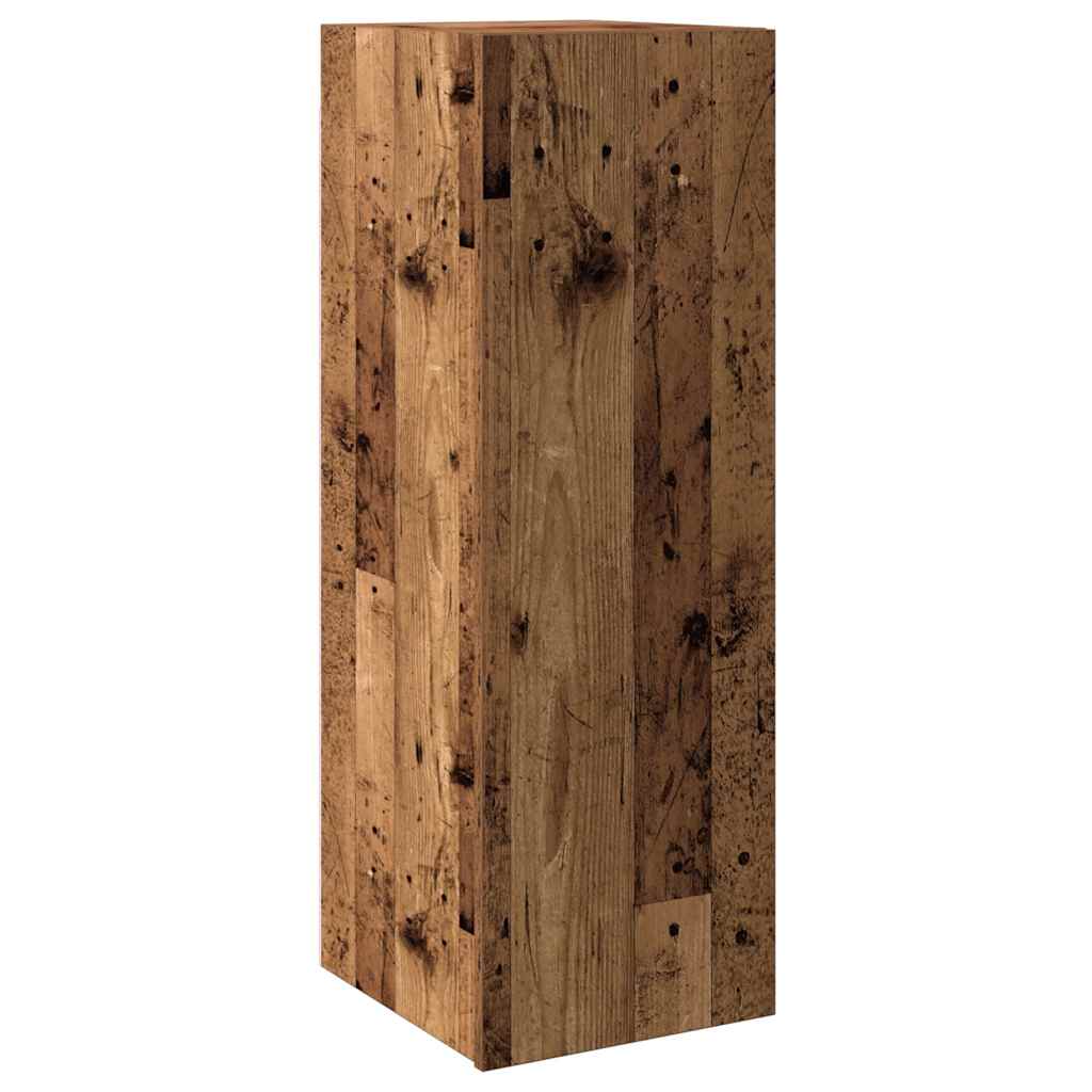vidaXL Conjunto de mueble de TV 5 piezas montado la pared madera vieja