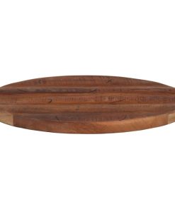 vidaXL Tablero de mesa redondo madera maciza reciclada Ø 50x2,5 cm