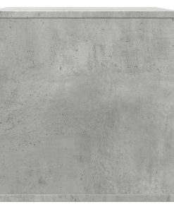 vidaXL Mueble arenero para gatos madera gris hormigón 60x40x40 cm