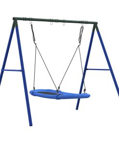 vidaXL Juego de columpios de exterior con columpio nido