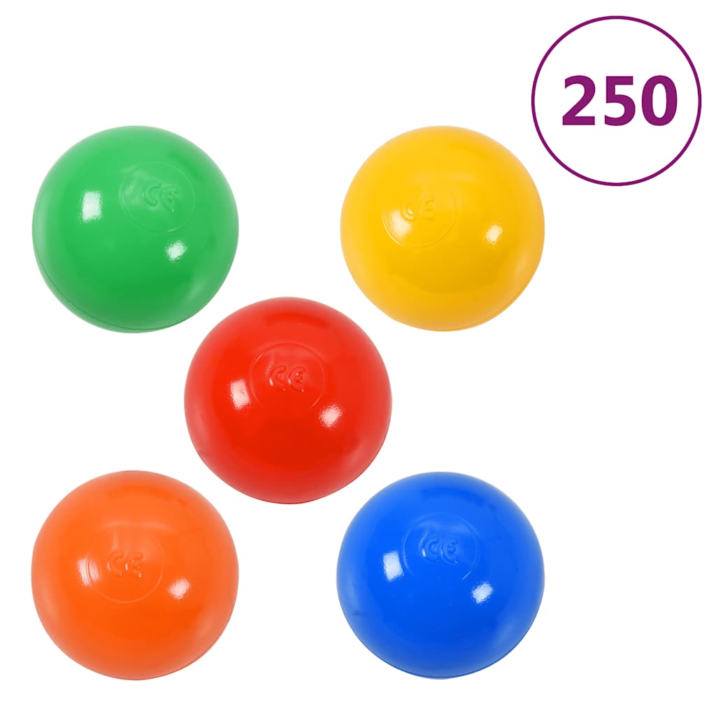 vidaXL Bolas de juego multicolor 250 unidades