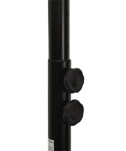 vidaXL Canasta de baloncesto polietileno blanco 216-250 cm