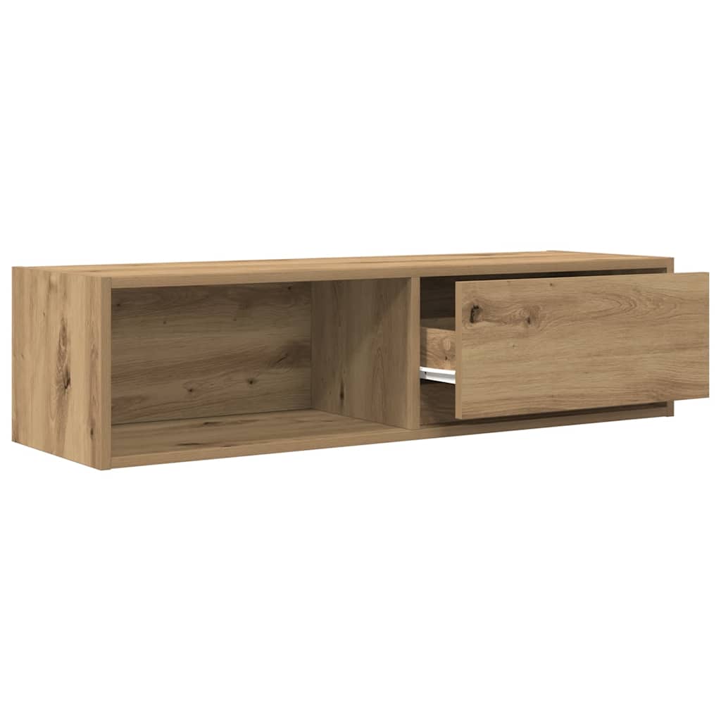 vidaXL Muebles para TV 2 uds madera roble artisan 100x31x25,5 cm
