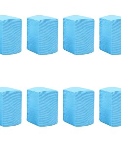 vidaXL Empapadores para mascota 400 unidades 45x33 cm textil no tejido