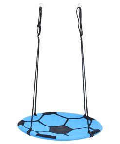 vidaXL Columpio redondo de fútbol 100 cm