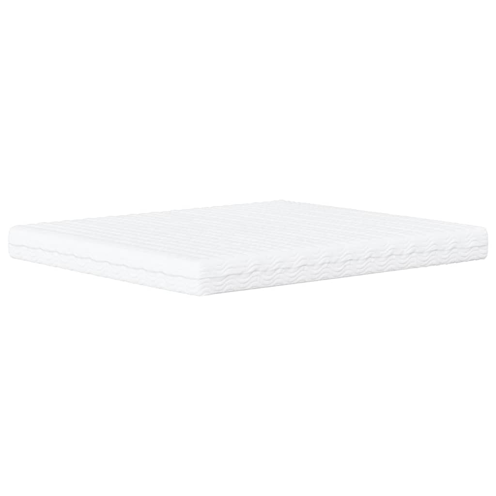 vidaXL Colchón de espuma dureza 2 3 blanco 180x200 cm