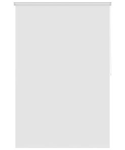 vidaXL Duschrollo 140x240 cm Weiß