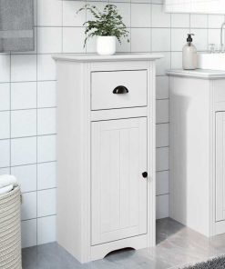 vidaXL Badschrank BODO Weiß 44x30x90 cm