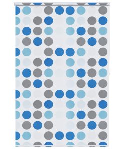 vidaXL Duschrollo 140x240 cm Kreismuster
