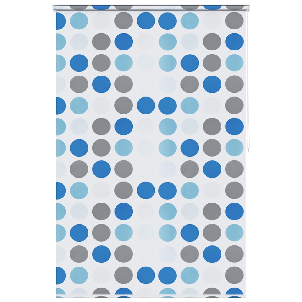 vidaXL Duschrollo 140x240 cm Kreismuster