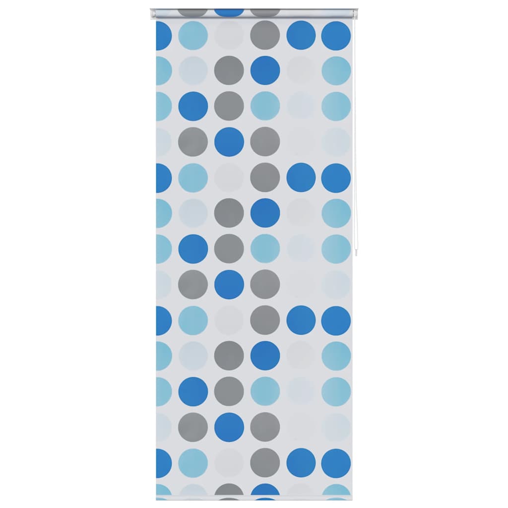 vidaXL Duschrollo 120x240 cm Kreismuster