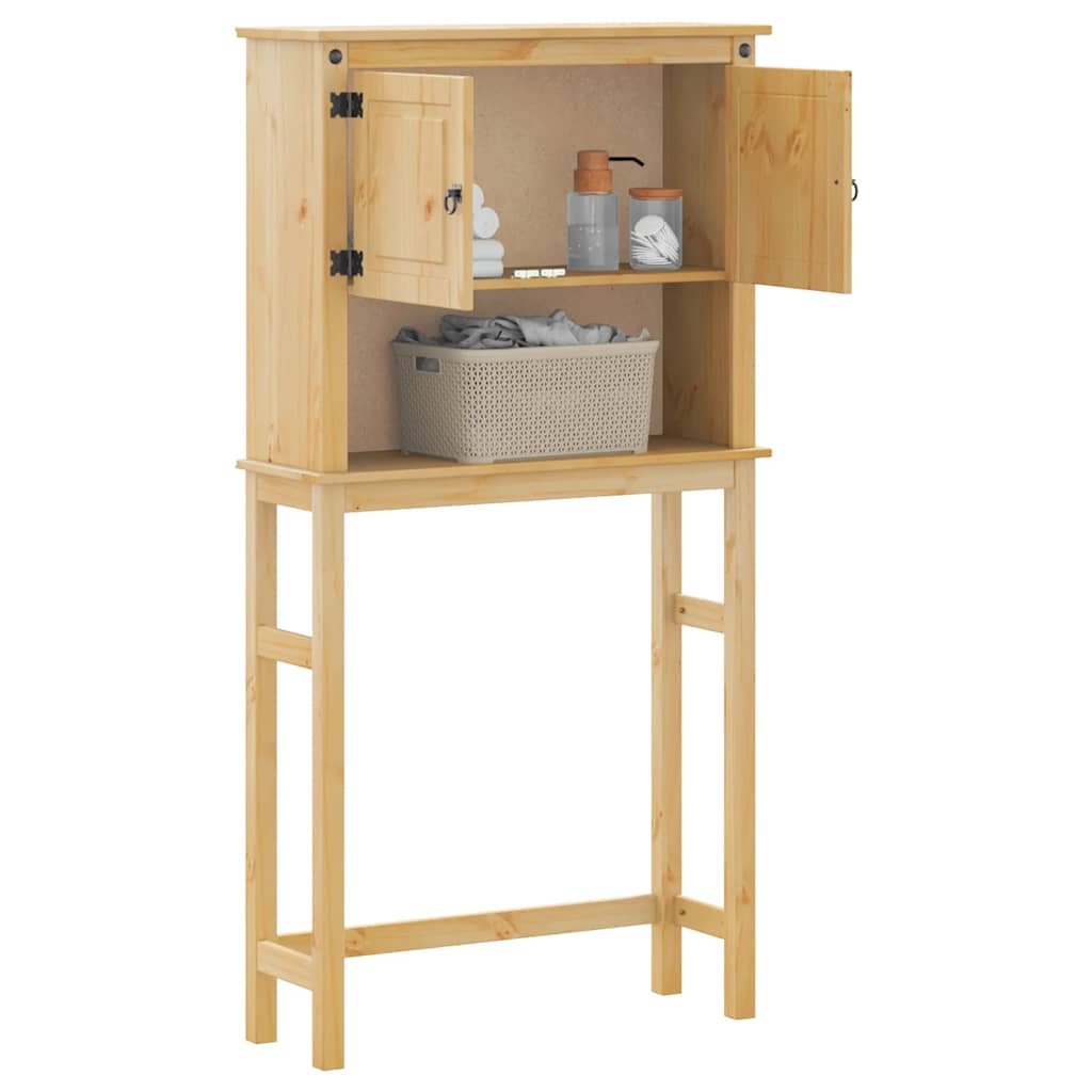 vidaXL Waschmaschinenschrank Corona Massivholz Kiefer