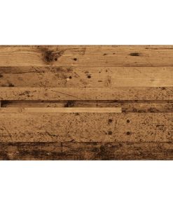 vidaXL Waschbeckenunterschrank Altholz-Optik 90x38,5x45 Holzwerkstoff
