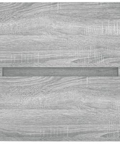 vidaXL Waschbeckenunterschrank Grau Sonoma 41x38,5x45 cm Holzwerkstoff