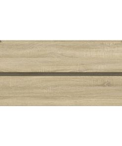 vidaXL Waschbeckenschrank Sonoma-Eiche 100x38,5x45 cm Holzwerkstoff