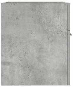vidaXL Waschbeckenschrank Betongrau 41x38,5x46 cm Holzwerkstoff