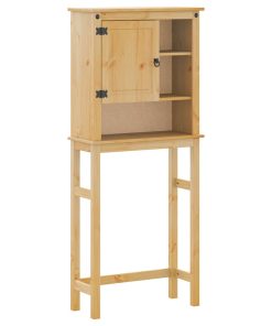 vidaXL Waschmaschinenschrank Corona Massivholz Kiefer