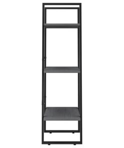 vidaXL Standregal Grau 60x30x105 cm Massivholz Kiefer