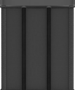 vidaXL Würfelregal mit 4 Boxen Grau 69x30x72,5 cm Stoff