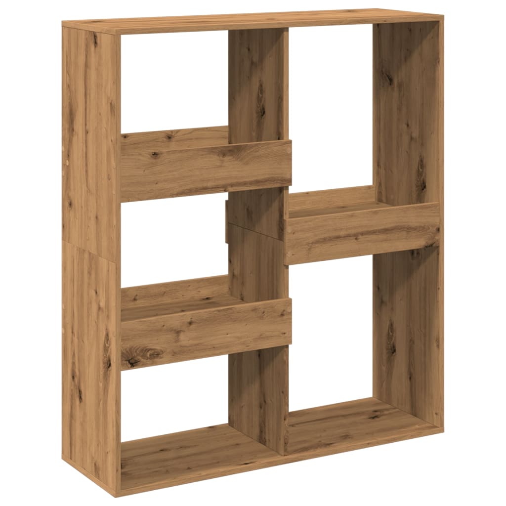vidaXL Bücherregal/Raumteiler Artisan-Eiche 100x33x115 cm