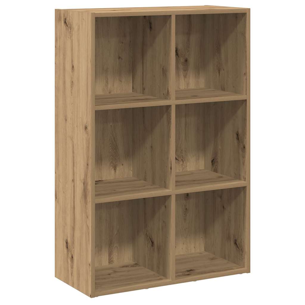vidaXL Bücherregal/Sideboard Artisan-Eiche 66x30x98 cm Holzwerkstoff