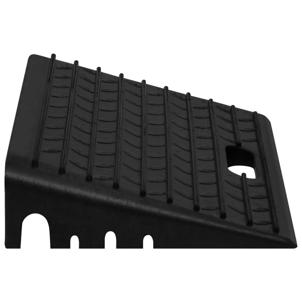 vidaXL Bordsteinrampen 2 Stk. 50x30x11 cm Gummi