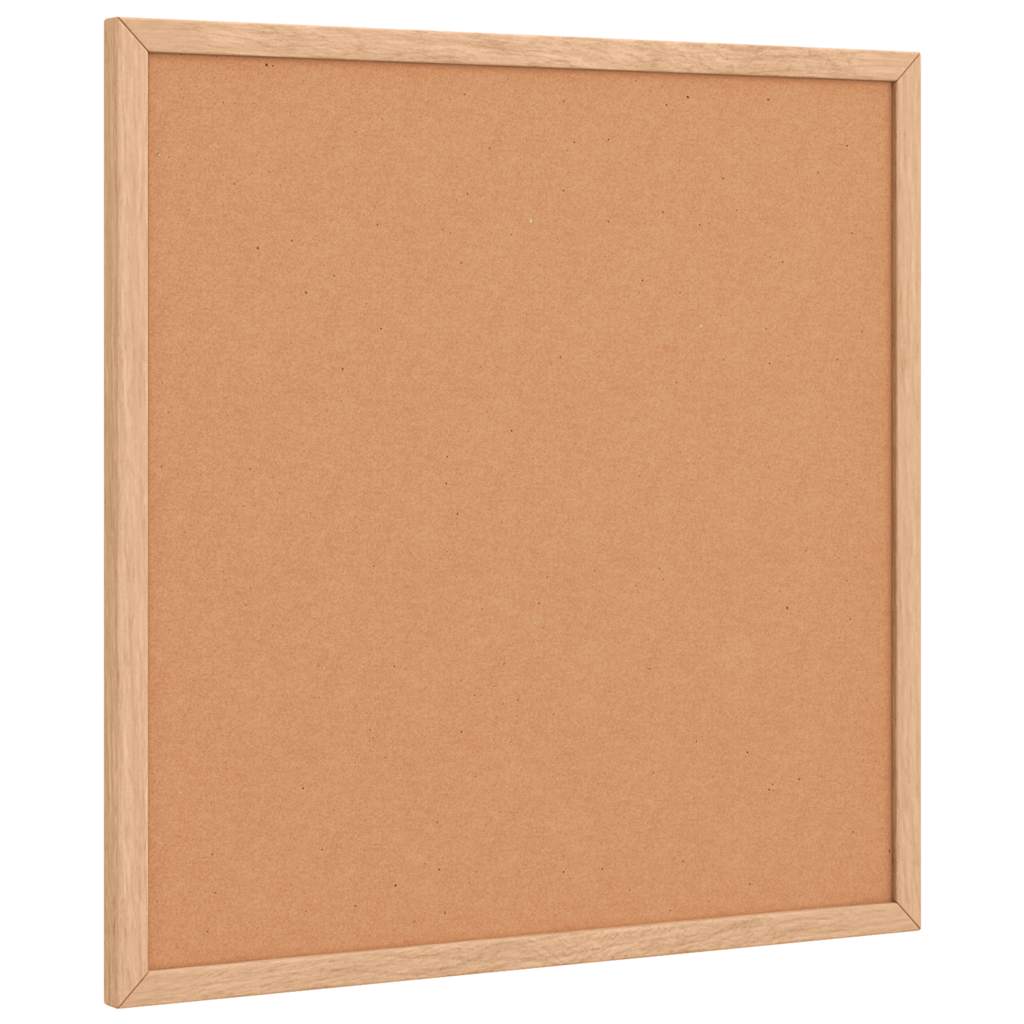 vidaXL Korktafel mit massivem Kiefernholzrahmen 40x40 cm