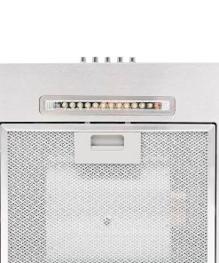 vidaXL Wandmontierte Dunstabzugshaube 60 cm Edelstahl 756 m³/h LED