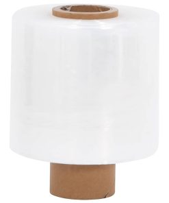 vidaXL Stretchfolien 10 Stk. Transparent 23 µm 10 cm x 300 m