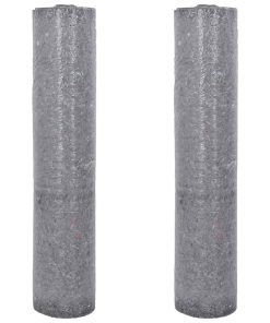 vidaXL Rutschfeste Malervliese 2 Stk. 25 m 220 g/m² Grau